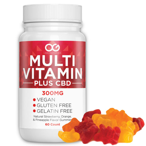 Multi Vitamin and  CBD Vitamin Gummies (60 Count)