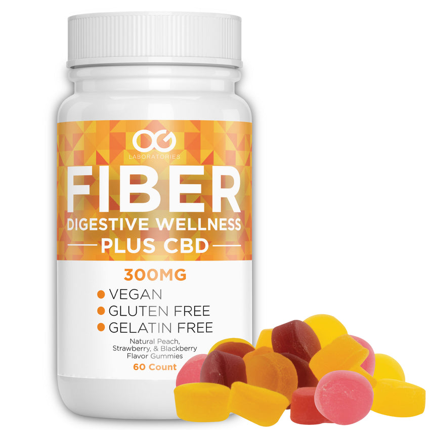 Fiber and CBD Vitamin Gummies (60 Count)